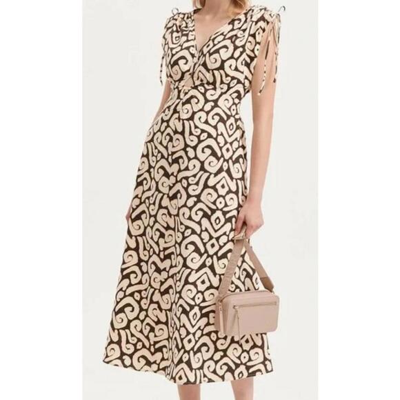 Nwt Sincerely Jules Bohemian Crafted Maxi Dress with Cut-Out Design - Picture 12 of 12